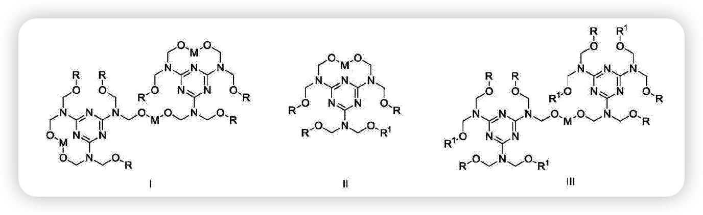 无机树脂商业秘密案化学结构图