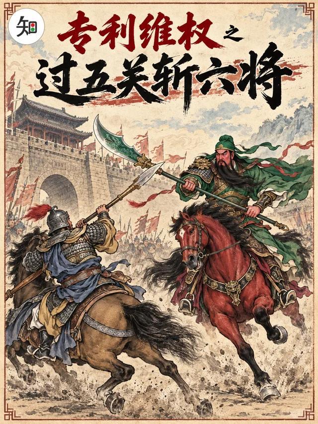 专利维权之过五关斩六将，小红书笔记封面